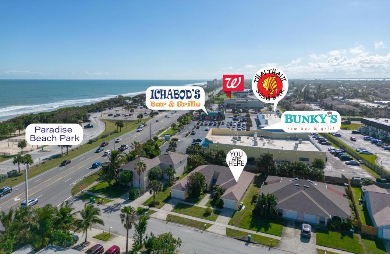 Sunset Serenity - 3Br Beach Townhome With Outdoor Patio - New Hot Tub, Steps To Ocean Fun! Мельбурн Экстерьер фото